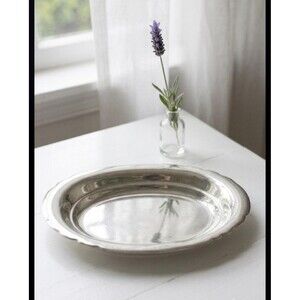 Reed & Barton Mayflower 5000 Silverplate Oval Tray Dish 10x5.5 Vintage